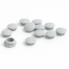 Cache vis gris clair diamètre 6mm - Lot de 10