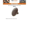 Cache vis Spax Nylon Gris Diamètre de tête: 15 QUEU2.5X7 - 100 pièces
