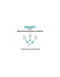 Cadenas à clé Fédéral Lock 720P UNIKEY (achetez-en plusieurs, ouvrez avec la même clé), 63.5mm, anse protégée, 2 clés - THIRARD