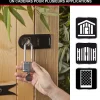 Cadenas à clé Master Lock Excell M1EURDLH acier laminé l.45 mm hauteur de l'anse 51 mm