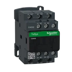Cad32q7 Schneider - Contacteur 5p - 3no+2nf - 10a - Bobine 380vca - Vis - Cad32