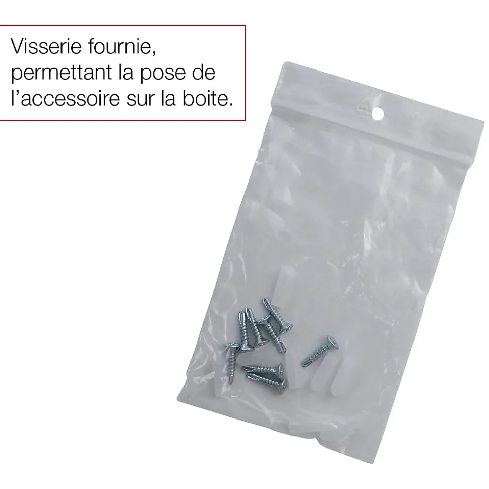 Cadre d'encastrement Noir Sablé RAL 2100 MS