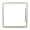 Cadre d'encastrement Ton Pierre aspect sablé RAL 1013 S