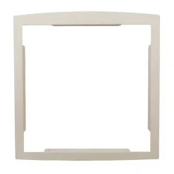 Cadre d'encastrement Ton Pierre aspect sablé RAL 1013 S