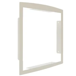 Cadre d'encastrement Ton Pierre aspect sablé RAL 1013 S