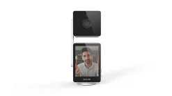Caméra de surveillance intérieure connectée motorisée avec écran Dio Connected Home