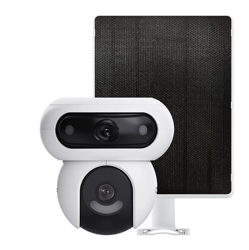 Caméra de vidéosurveillance extérieure avec panneau solaire Ezviz CS-HB90/SP-R100 blanc