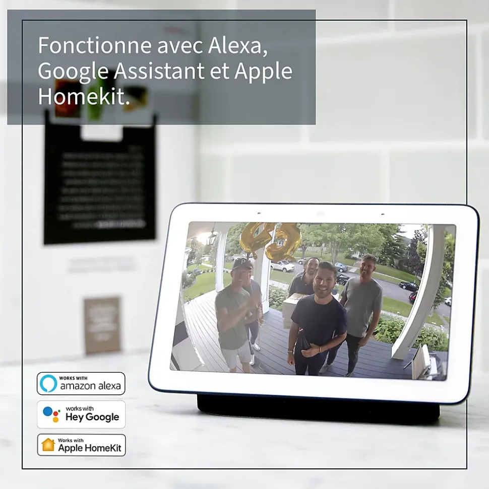 Caméra de vidéosurveillance sans fil Arlo Ultra2 4K blanche