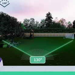 2 caméras de vidéosurveillance extérieures 2K blanches Arlo Essential2