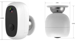 Caméra Wifi MoovE + détecteur mouvement vision nuit - Voltman