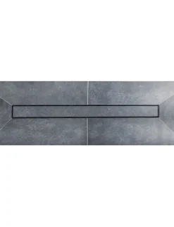 Caniveau de douche BOARD FRAMELESS 120x120 cm-Acier inoxydable--55 --Acier inoxydable