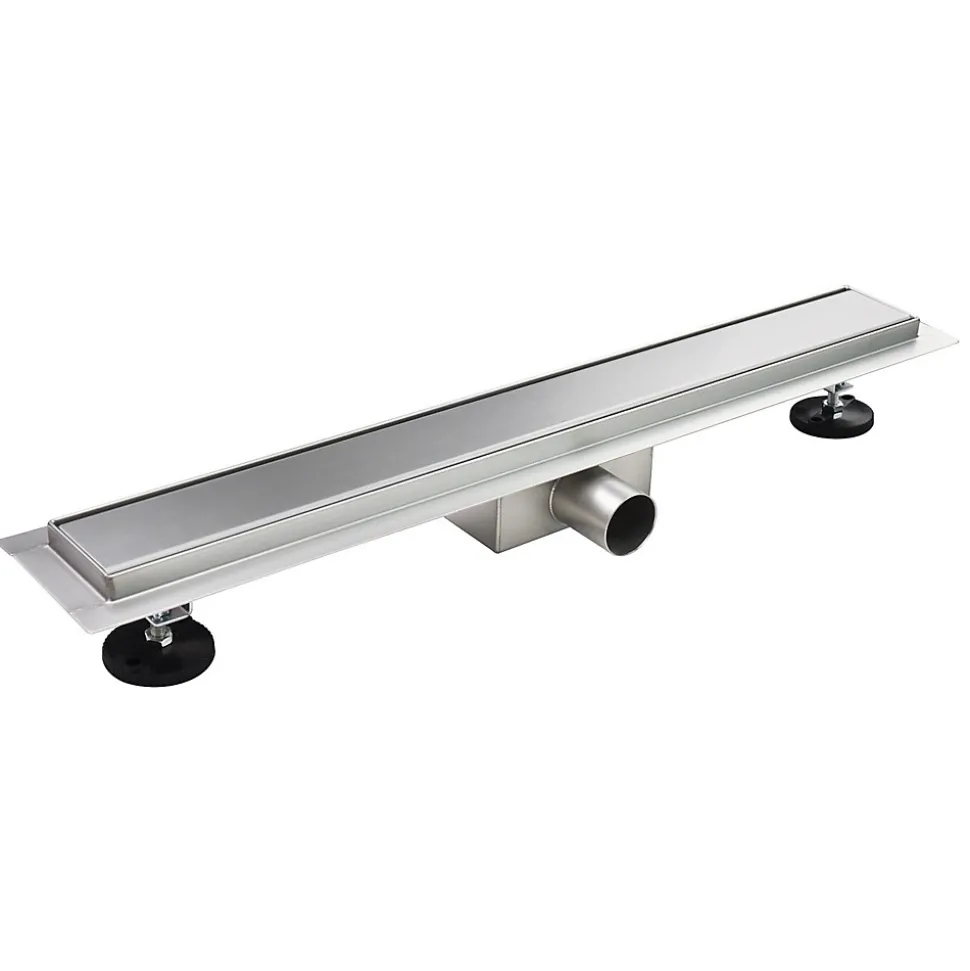 Caniveau de douche Italienne DALA inox L.120 cm anti-odeurs + filtre, drainage performant -SANIVERRE