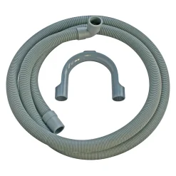 Canne de vidange pour machine à laver 2m avec sortie horizontale Somatherm