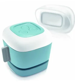 Carillon Bleu THOMSON Sonnette porte MP3 16 GB et Flash portée Sans Fil 300m