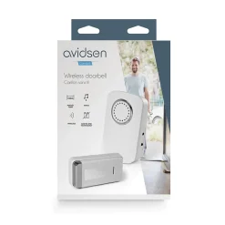Carillon Sans Fil Enfichable Sans Fil Sans Pile - Avidsen