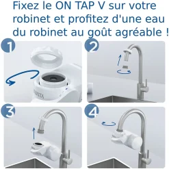 Cartouche pour système de filtration sur robinet Brita ON TAP V