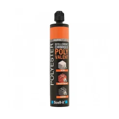 Cartouches scellement chimique ton gris béton Polyvalent F 300ml SCELL-IT