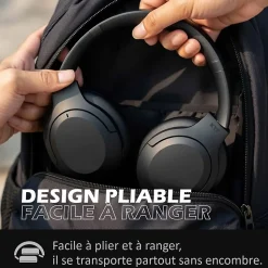 Casque Audio portable Bluetooth ANC Réduction active de bruit
