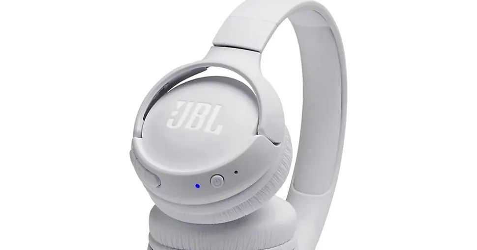 Casque connecté Bluetooth JBL T500 Blanc
