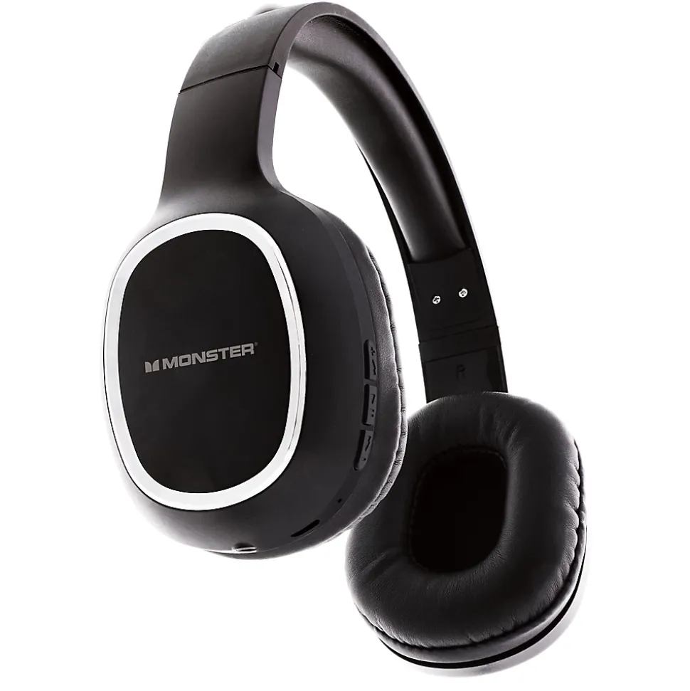 Casque TV émetteur bluetooth Monster noir