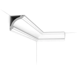 CB511 Corniche plafond Orac Decor - 6,7x6,7x200cm (h x p x L) - moulure décorative polystyrène Carton complet