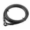 Câble antivol Twisty, vélo, abris de jardin, diamètre 8, 6.00m, acier gaine PVC - THIRARD