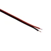 Câble audio HI-FI 2x0,35mm² rouge - 5m - Zenitech