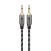 Câble audio Jack 3.5mm gold noir 5 m GOOBAY