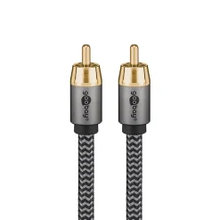 Câble audio numérique RCA coaxial 2 m GOOBAY