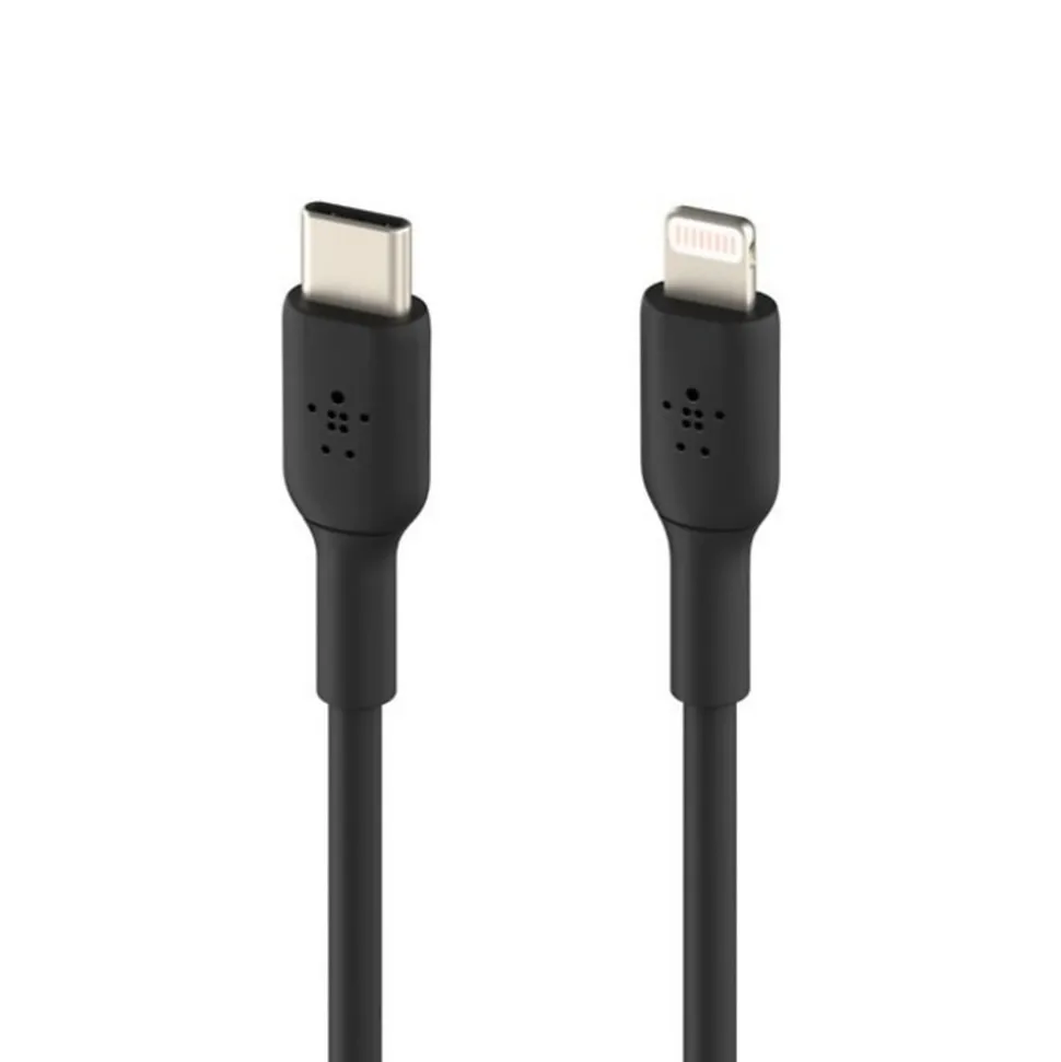 Câble Boost Charge USB C vers Lightning 1m Belkin noir