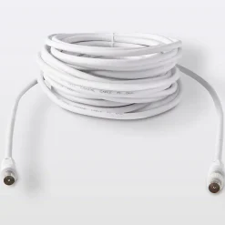 Câble coaxial Mâle / Mâle + adaptateur Mâle / Mâle Blyss, 10 m