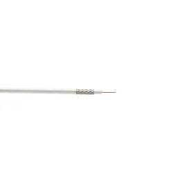 Câble coaxial RG6 19VATCA Blanc - 50 m