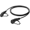 Câble de recharge 5m T2-T2 32A 1P lisse pour borne monophasée - GEWISS - GWJ5815CL