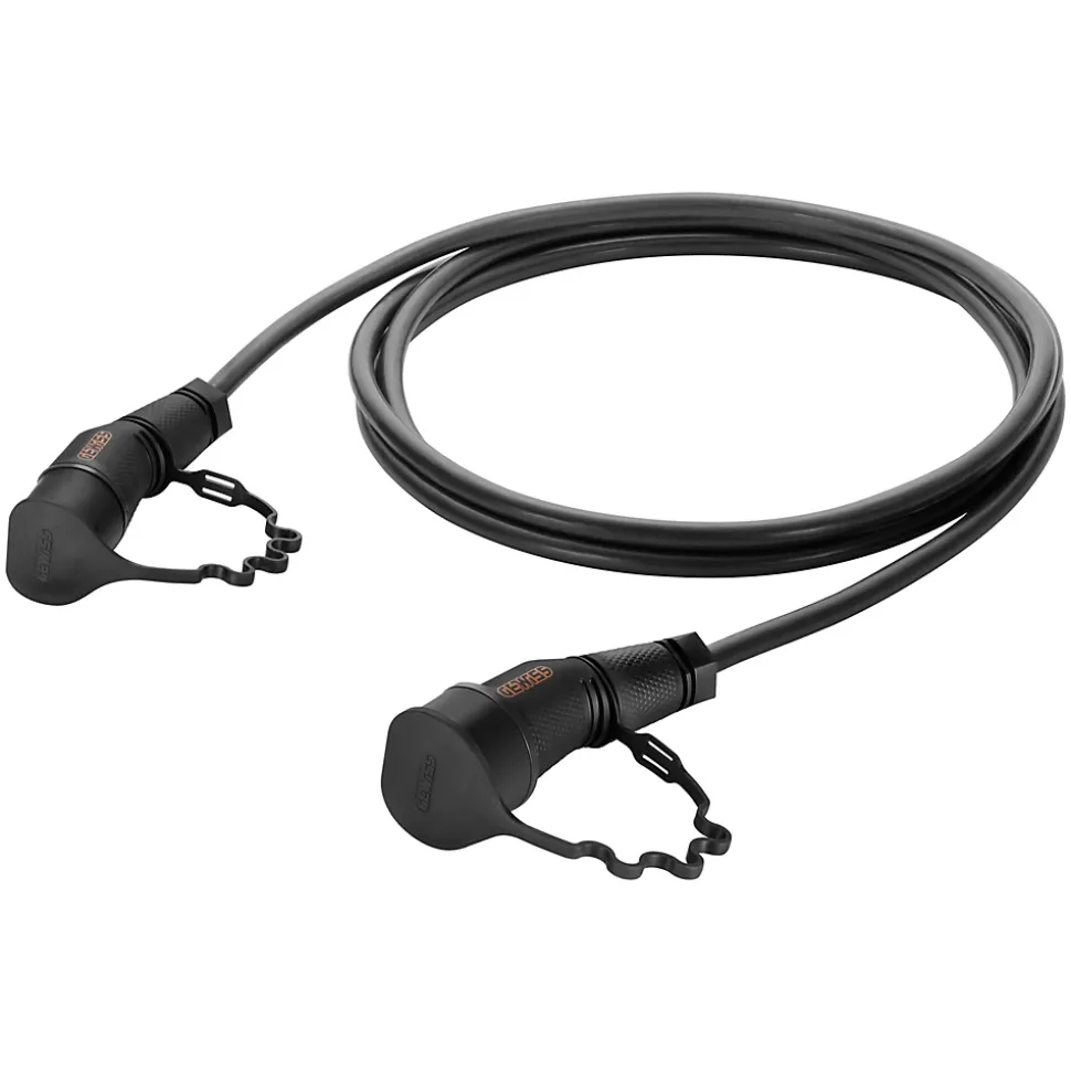 Câble de recharge 8m T2-T2 32A 3P lisse pour borne triphasée - GEWISS - GWJ5838CL