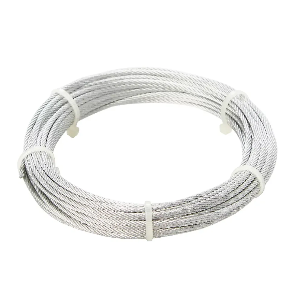 Câble en acier Diall ø2 mm, 10 m Argent