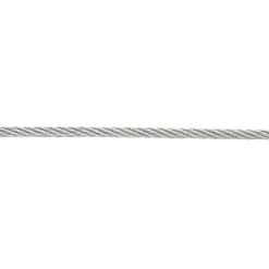 Câble en acier Diall ø1.5 mm, 10 m Argent