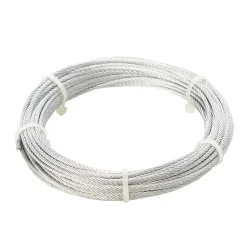 Câble en acier zingué Diall ø5 mm, 10 m