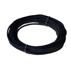 Câble électrique flexible H03VVH2F 2x0,75 mm² Noir - 10 m