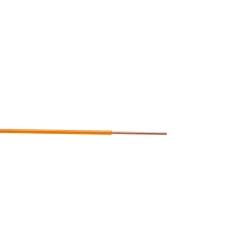 Câble électrique H07VU 1,5 mm² Orange - 5 m