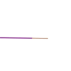 Câble électrique H07VU 1,5 mm² Violet - 5 m