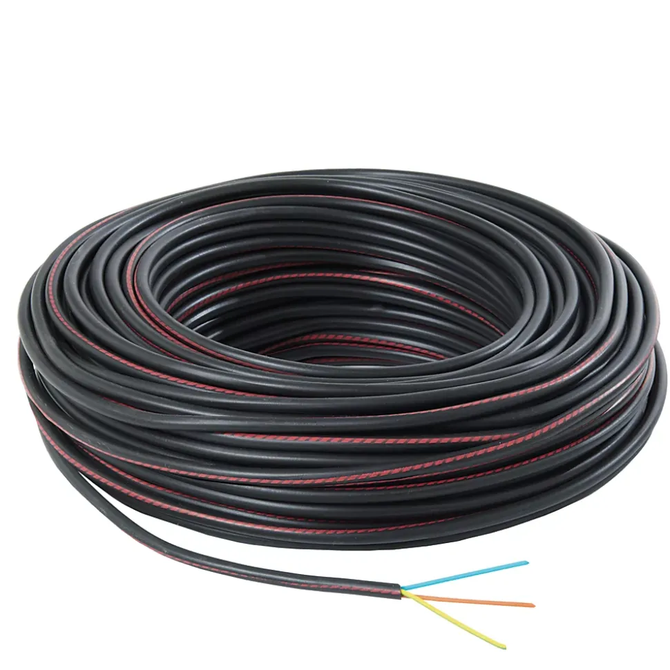 Câble électrique U1000R2V 3x1,5 mm² - 5 m