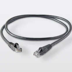 Câble RJ45 Mâle / Mâle Catégorie 5E noir Blyss, 1 m