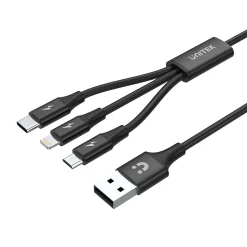 Câble USB 3 en1 1.50 mètre UNITEK