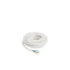 Câble 3X2,5 mm² H05VVF blanc couronne 5m