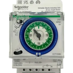 Cct15365 Schneider - Interrupteur Horaire Programmable Journalier 24h - 96 Commutations - Acti9 Ih