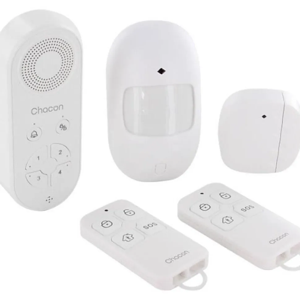 Chacon Kit alarme sans fil avec avertisseur vocal
