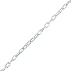 Chaîne droite Diall ø4.5 mm, 2.5 m Acier