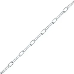 Chaîne maille longue Diall ø4 mm, vendue au mètre linéaire
