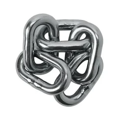 Chaîne maille longue Diall ø5 mm, vendue au mètre linéaire