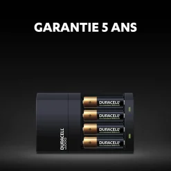 Chargeur de pile Duracell AA / AAA + 4 piles (2xAA + 2xAAA)